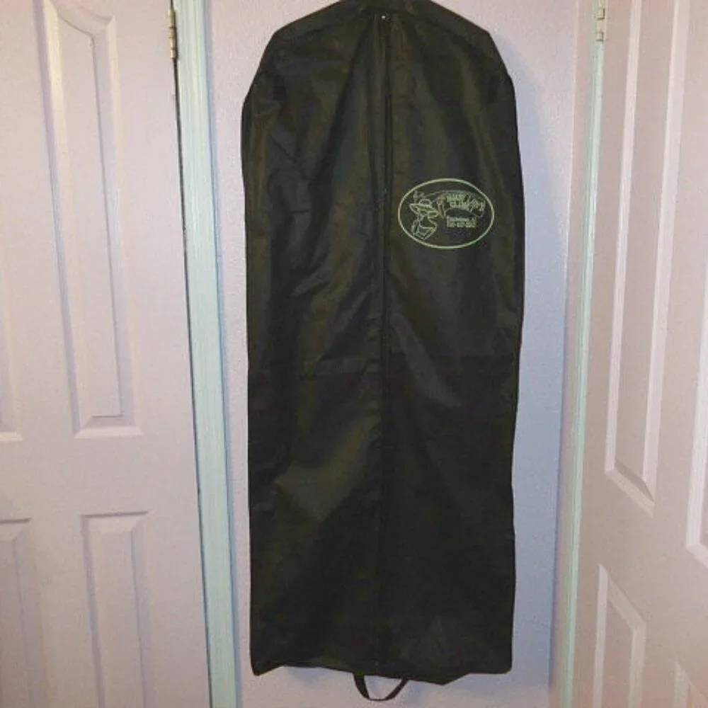 Shady Lady's Closet Garment Bag Clothes Storage Long Dress Travel Fold Over Zip